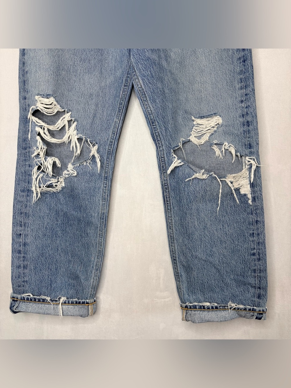 Agolde 90’s Mid Rise Straight Jeans - Picture 7 of 9